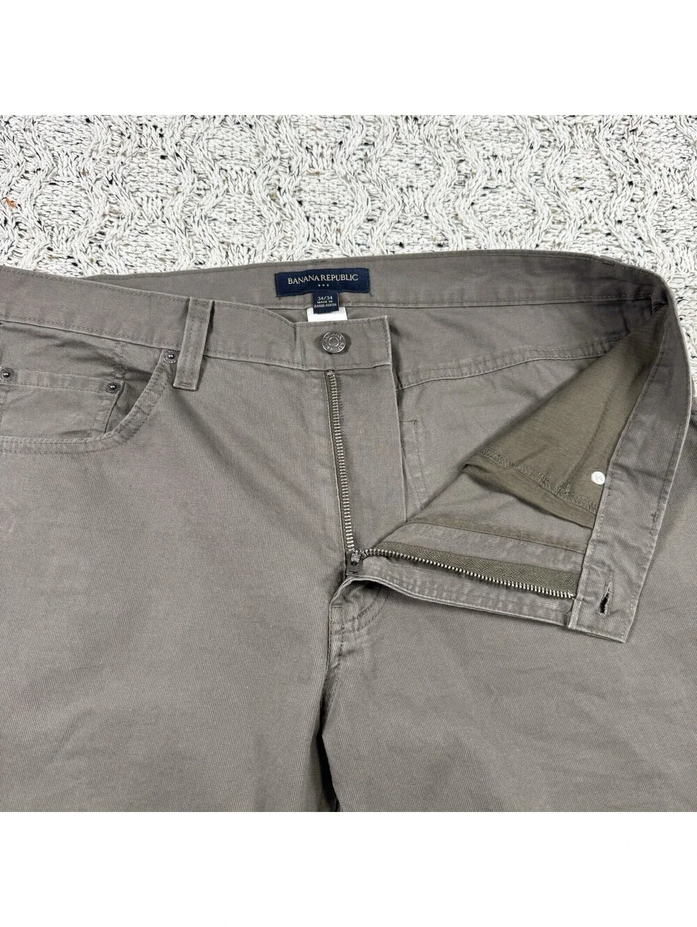 Banana Republic Men's Slim Rapid Movement Chino Pants 34x34